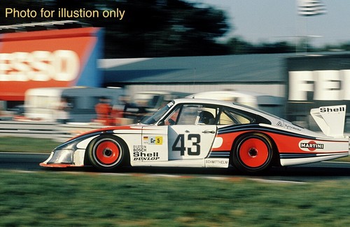1/10 Lexan Clear RC Car Shell for M-Chassis PORSCHE 935 1978 Car body WB210mm - Picture 7 of 7