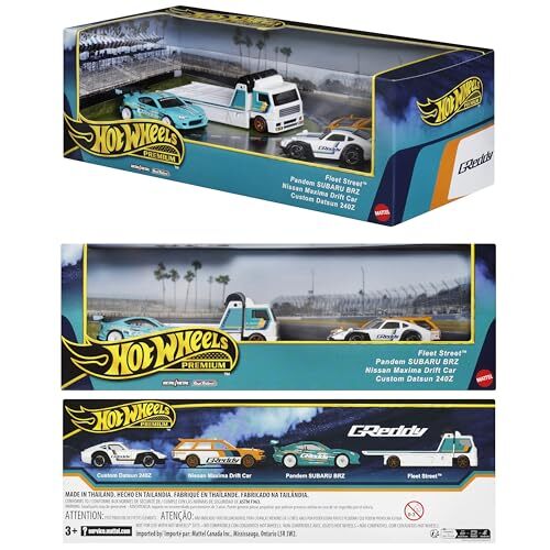 Hot Wheels Premium Collector Set Drifting Toys Minicars