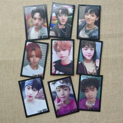 Kpop STRAY KIDS I AM WHO Album Photo Card Self Made Autograph