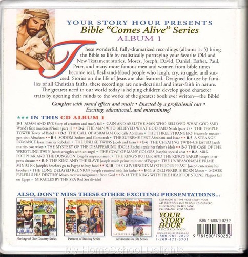 New YOUR STORY HOUR BIBLE COMES ALIVE 1 12 CD Audio SET Old Testament new-your-story-hour-bible-comes-alive-1-12-cd-audio-set-old-testament