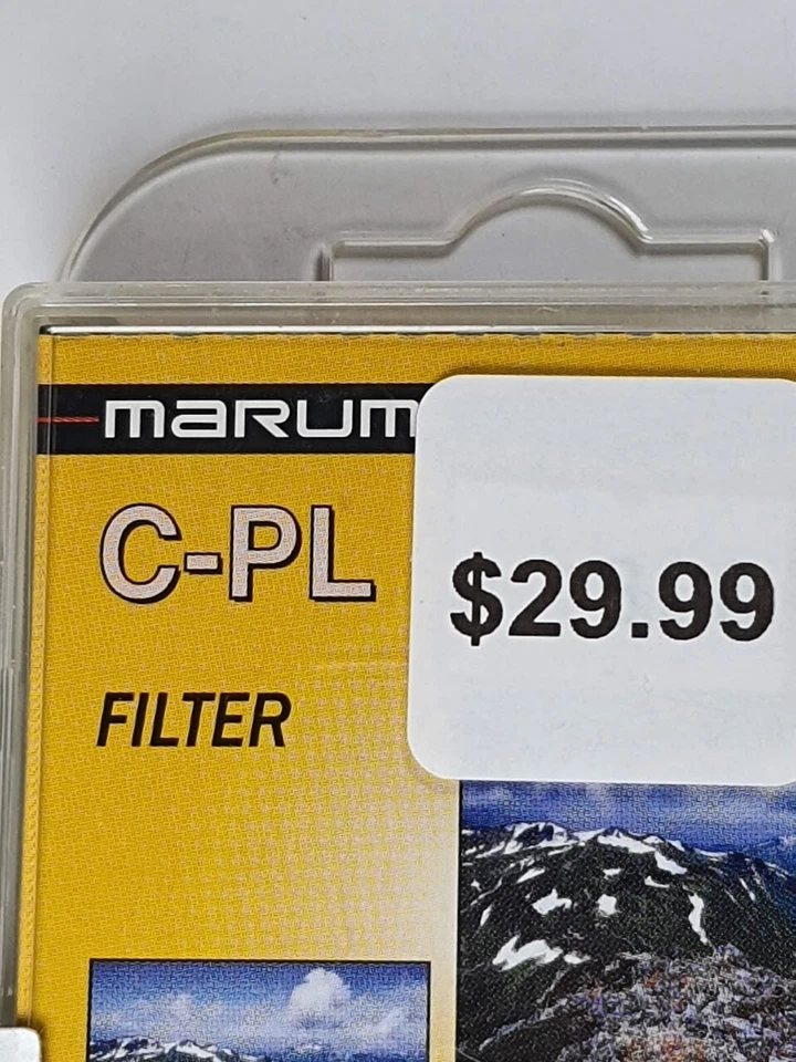 Marumi 55mm Circular Polarizer CPL Glass Lens Filter Japan P-CL 55 mm E-55 E55 - Image 2 of 4