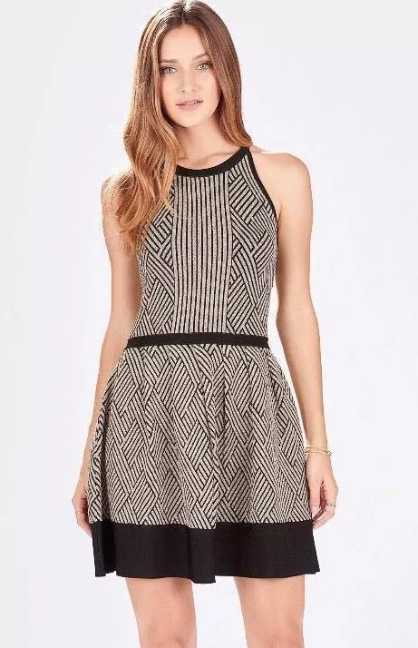 Parker clearance metallic dress