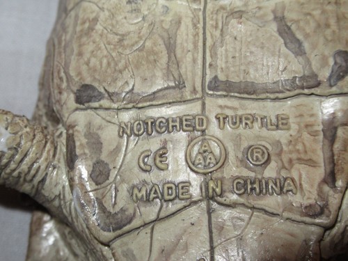 AAA Notched Turtle Realistic &Solid Brass Turtle with baby - Bild 5 von 8