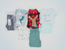 Carter's Bulk Lot Of 7 Toddler Boys Size 18 Month Mixed Season Tops Bottoms NWT