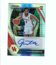 2021 Prizm Draft Justin Gorham RC Autograph Auto Silver Prizm #DP-JGO   PWE