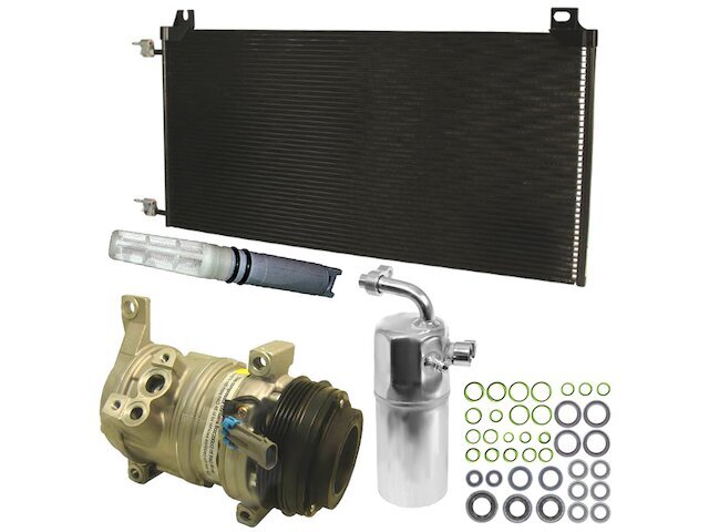 Silverado 2500 HD 2010-2012 6.0L V8 A/C Compressor and Condenser Kit 49YWCK