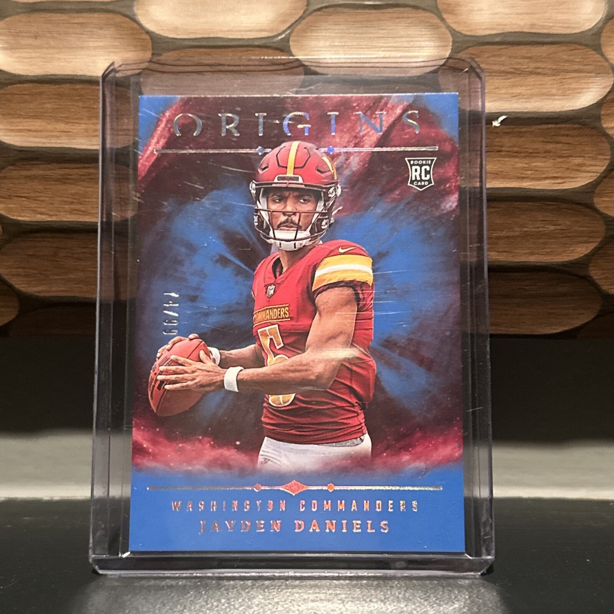 2024 Panini Origins Jayden Daniels #144 Blue /99 RC Washington