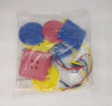 Lacing Shapes Educational Toy Toddler Preschool Homeschool New