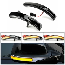 For 2011-2019 Explorer Ford Sequential Smoke LED Side Mirror Signal Light Amber