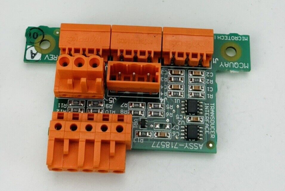 MCQUAY Microtech II Tranducer Interface PCB 718577 Rev A *WARRANTY  
