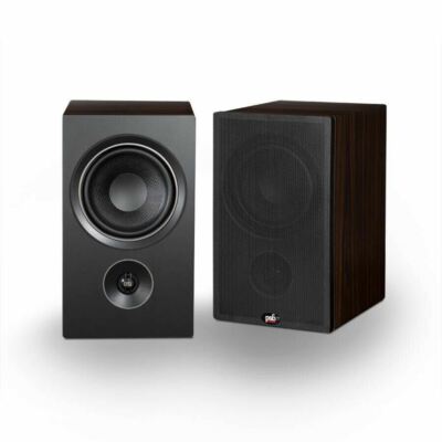PSB Alpha P5 Bookshelf Stereo Speakers Pair Walnut