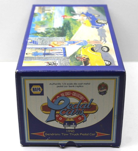 Crown Premiums NAPA 1940 Gendron Tow Truck Pedal Car Bank 1/6 Diecast Model - Picture 7 of 9