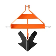 Powder Coated Middle Buster For Category 1,3 Point Tractors Quick Hitch Plow