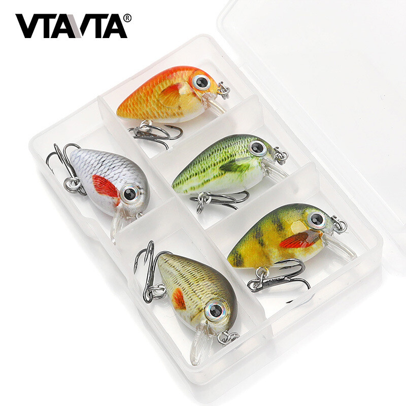 Lifelike ABS Mini Fishing Lure - 6.2cm Plastic Swimbait For Freshwater & Saltwater - View #2