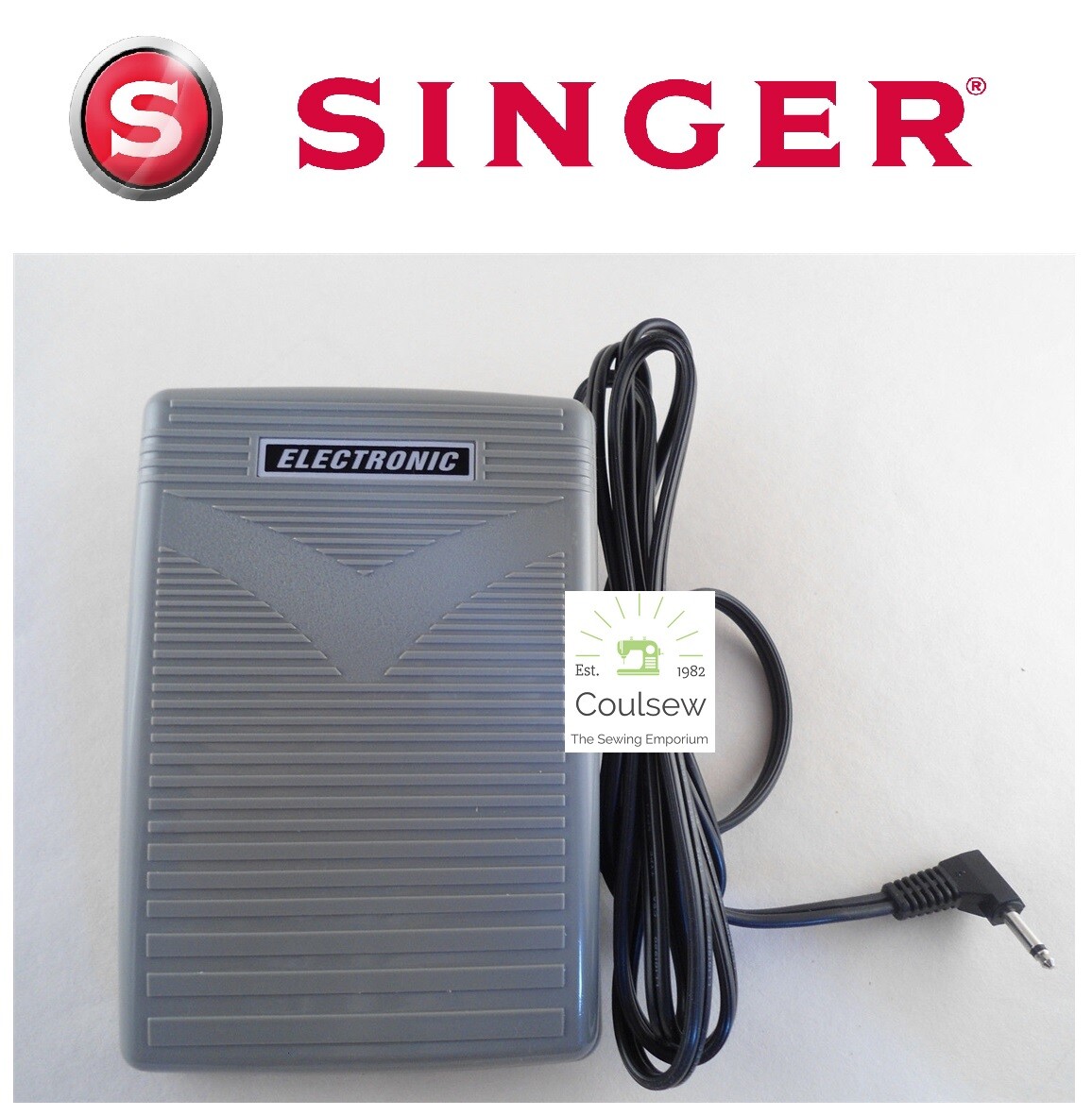 GENUINE SINGER SEWING MACHINE FOOT CONTROL PEDAL 4C337B Fits 9910 9960