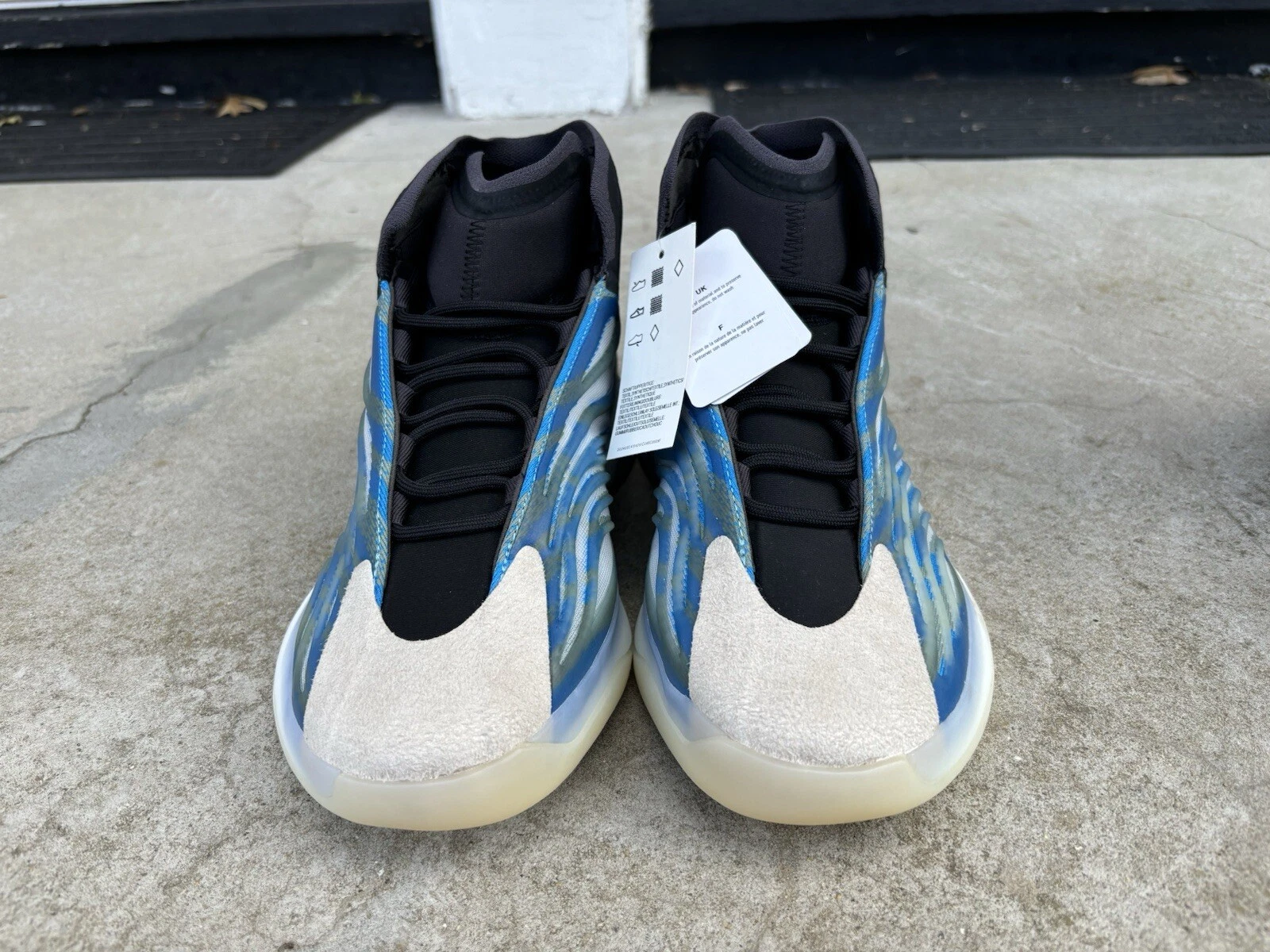 Adidas Yeezy Basketball Frozen Blu