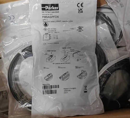 Parker P8SAGPFDX Sensor UPS Shipping