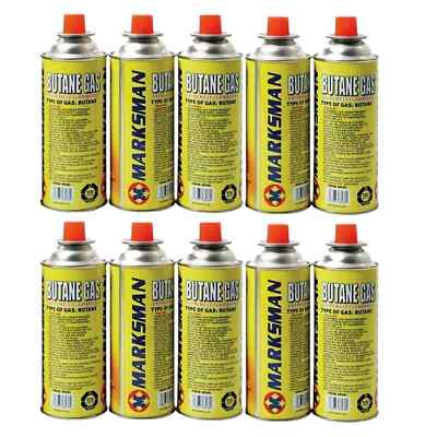8 x Butan Gas Kanister Flasche Camping Tragbar Grill Heizung Kocher Kocher BBQ