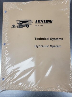 Lexion 595 R - 560 Hydraulic System Manual