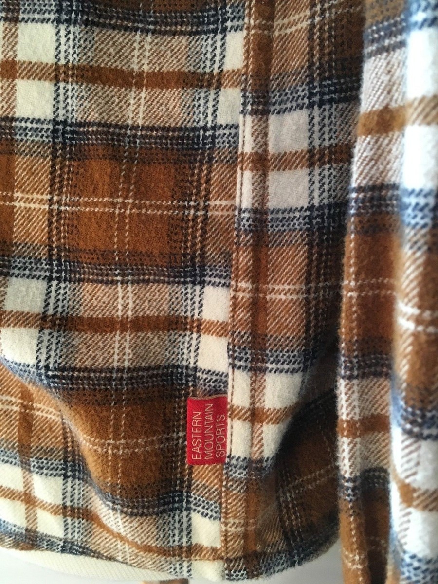 Chemise en flanelle Eastern Mountain Sports EMS homme taille