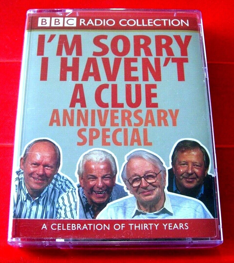 I'm Sorry I Haven't A Clue Anniversary Special 2-Tape Audio 1972 Pilot/Desert..+