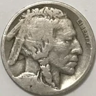 1917 D Indian Head Buffalo Nickel VG-F Very Good-Fine