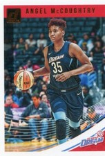 2019 Panini Donruss WNBA Base Card #1 Angel McCoughtry - Atlanta Dream