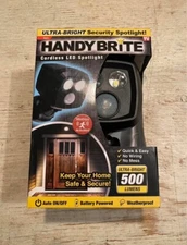 Ontel Handy Brite Ultra-Bright Cordless LED Security Spotlight New