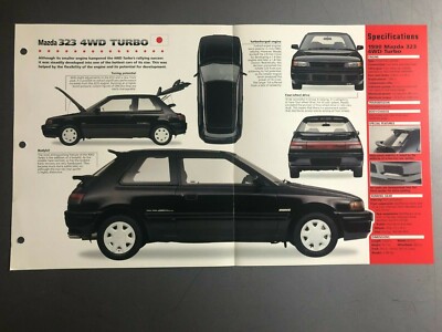 1985 - 1994 Mazda 323 4WD Turbo Coupe IMP 