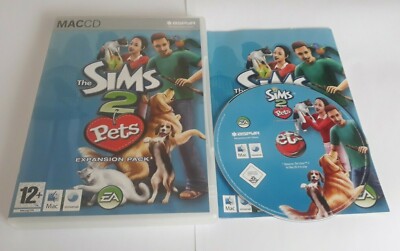 Die Sims 2 Haustiere Erweiterungspack für Apple MAC Weltweiter Versand! EA Simulation 