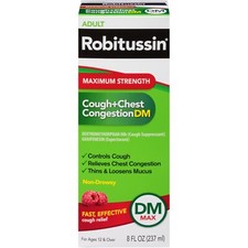 Robitussin Max Strength Cough  Chest Congestion DM Non-Drowsy, 8 Fl Oz.. 