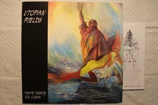 Utopian Fields – White Pigeon, You Clean... Norway orig' #250 LP booklet PROG