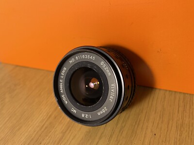 Vivitar 28mm/f2.8 Wechselobjektiv Macro 1:6x M42 seltenes Objektiv