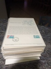 COLLECTION HISTORIQUE DU TIMBRE FRANCAIS 1977/1978/1979/1980/1981/1987 Voir Phot