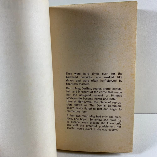 Devil's Dominion by Marcia McEwan Fiction book PB vintage Horwitz pulp 1966 - Picture 2 of 7