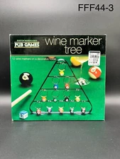 Vintage Boston Warehouse Billiard Wine Marker Tree - BN