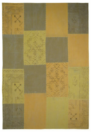 Couverture Laine De BEAUVAIS épaisse Jaune - 2 Places 212x240 Cm - Neuve étiquettes