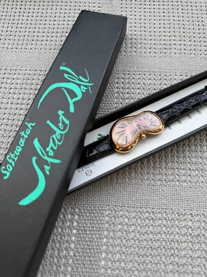 SalvadorDali Soft watch EXAEQUO 溶ける時計 Salvador Dali Softwatch by Exaequo Rare 1990s With Box