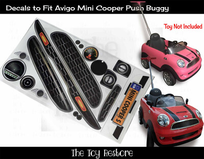 avigo mini cooper s push car