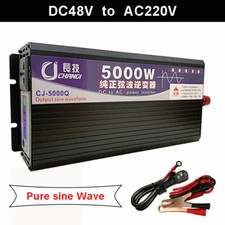 Inverter sinusoidale puro 5000W DC 12/24/48/60V a AC 220V Power Inverter