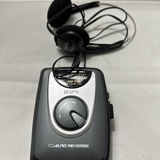 gpx am fm cassette player