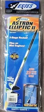 Estes Astron Elliptic II #2447 New Model Rocket Kit 2 Stage Free Shipping!