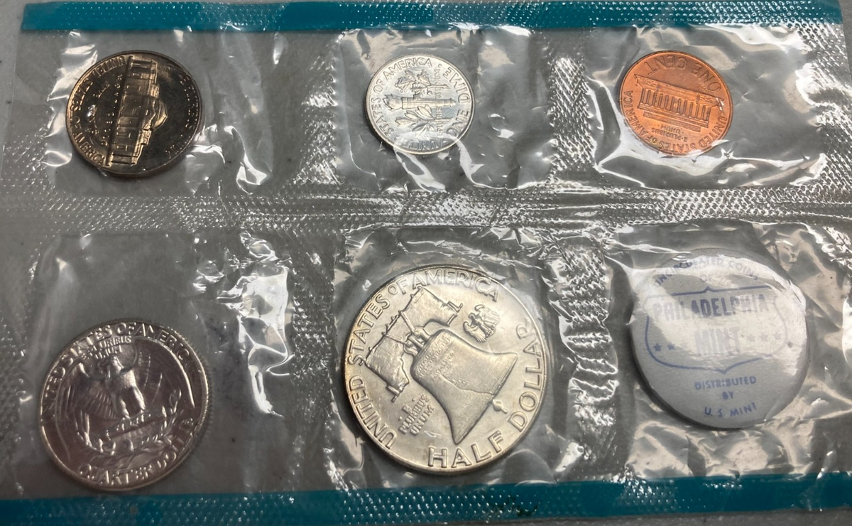 1963 Uncirculated Coin Set in OGP (No Envelope) Box 176 | eBay