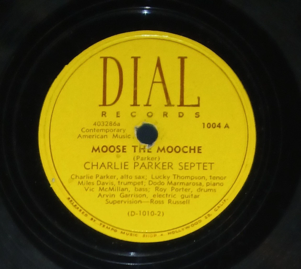 Charlie Parker 78 RPM Vinyl Records for sale - eBay