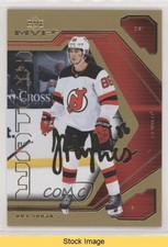 2021-22 Upper Deck MVP 20th Anniversary Gold Jack Hughes #14 READ 0g2a