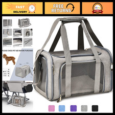Soft-Sided Pet Carrier for Small Dogs Cats, TSA Approved, Waterproof, Collapsi