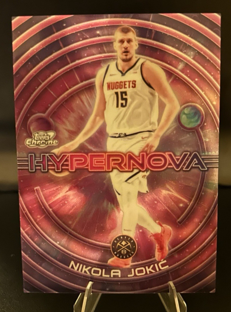 2025-26 Nikola Jokic Topps Cosmic Chrome Hypernova