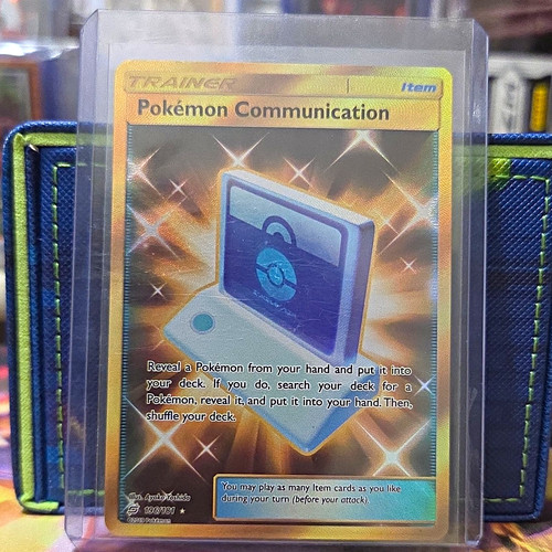 The Pokémon Company Pokemon Communication 196/181 SM-Team Up ENG Secret Holo