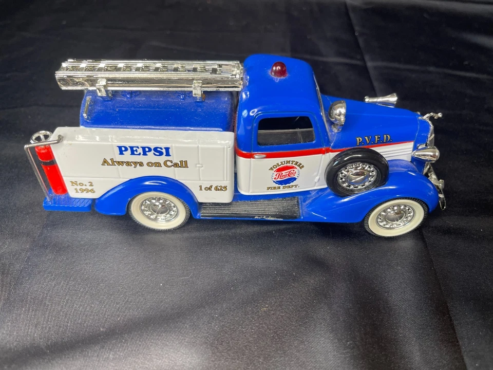 Liberty Classics By Spec Cast 1936 Dodge Fire Pumper Pepsi - Piggy Bank  - Image 4 of 4