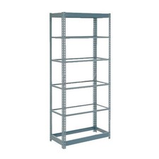 Global Industrial Heavy Duty Shelving 48"W x 24"D x 60"H With 6 Shelves No Deck